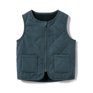 Gyerek kifordítható mellény, sötétkék