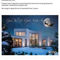 Ross Julhälsning 2024