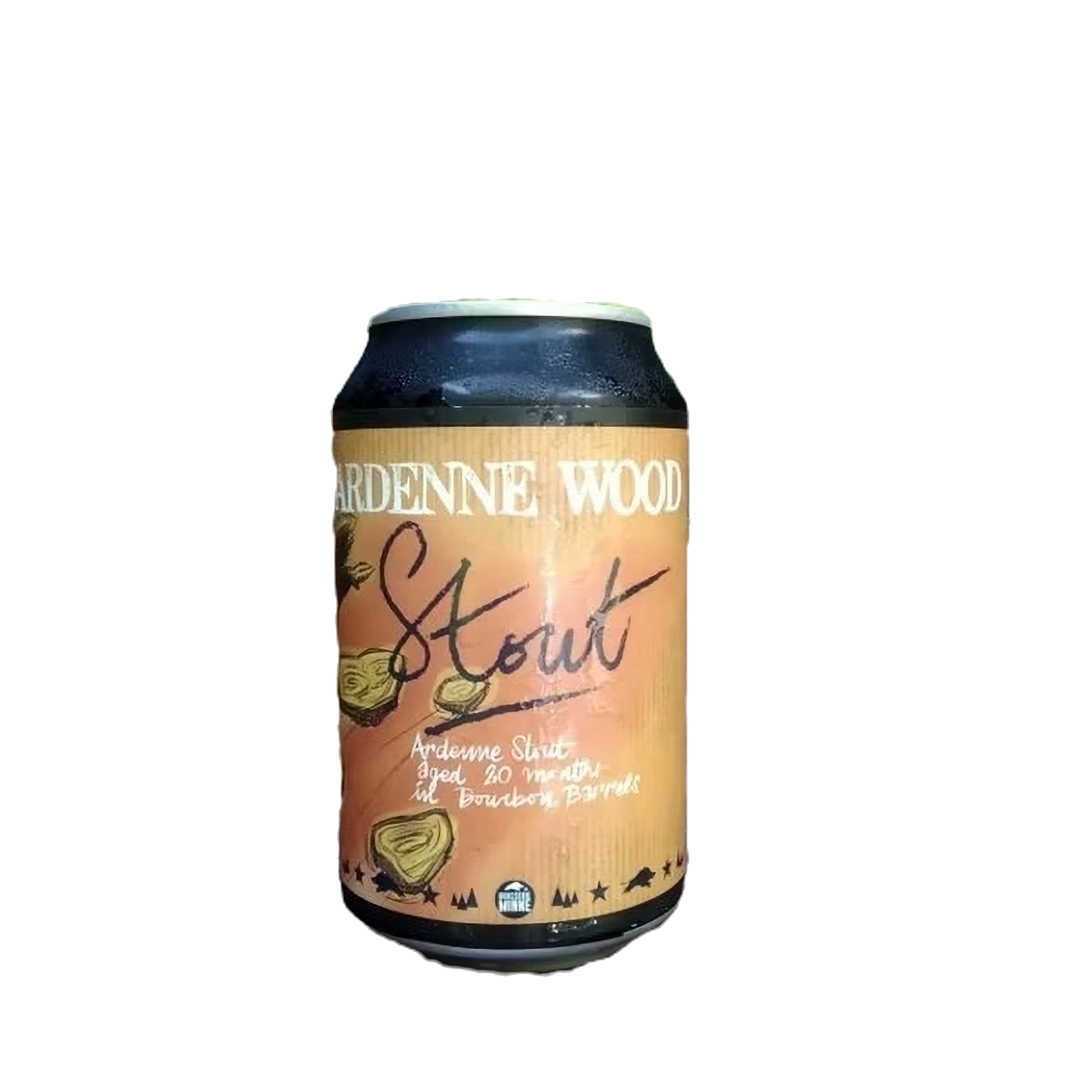 Cerveja Minne Wood Stout Peated Whiskey 33 cl 12%