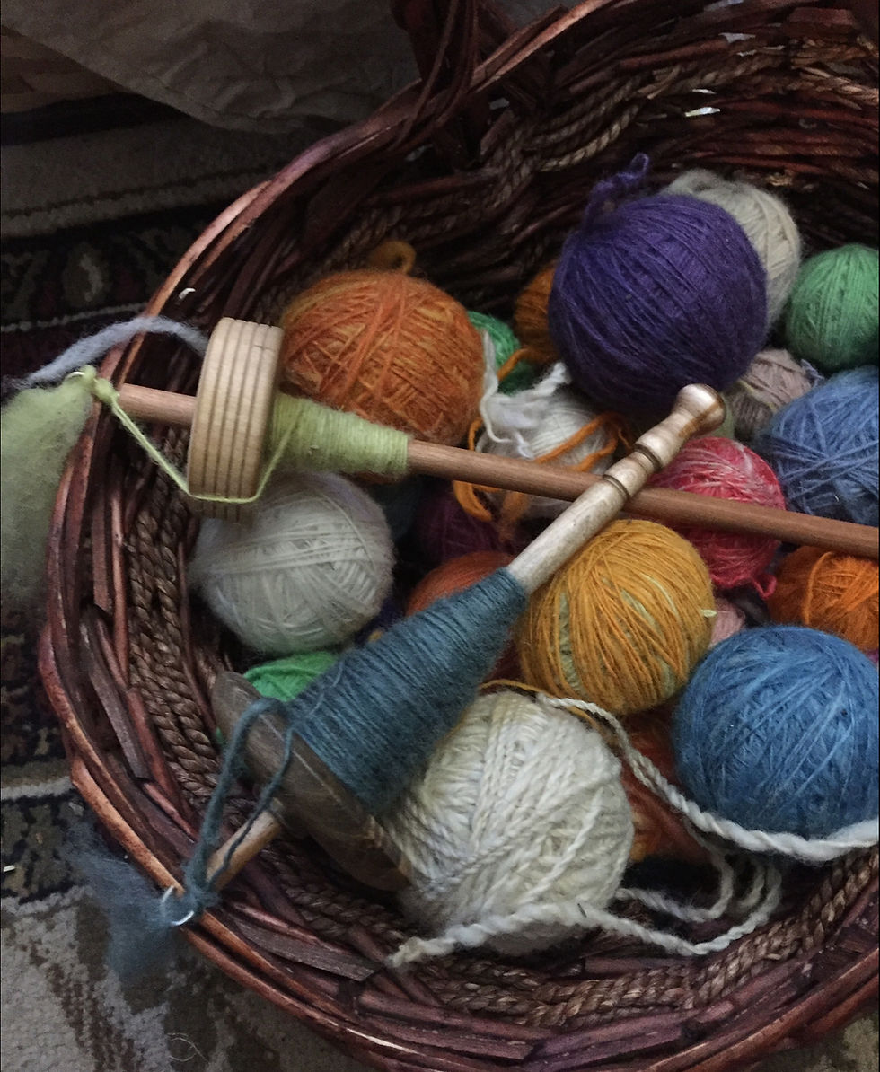 Beginning Drop Spindle 