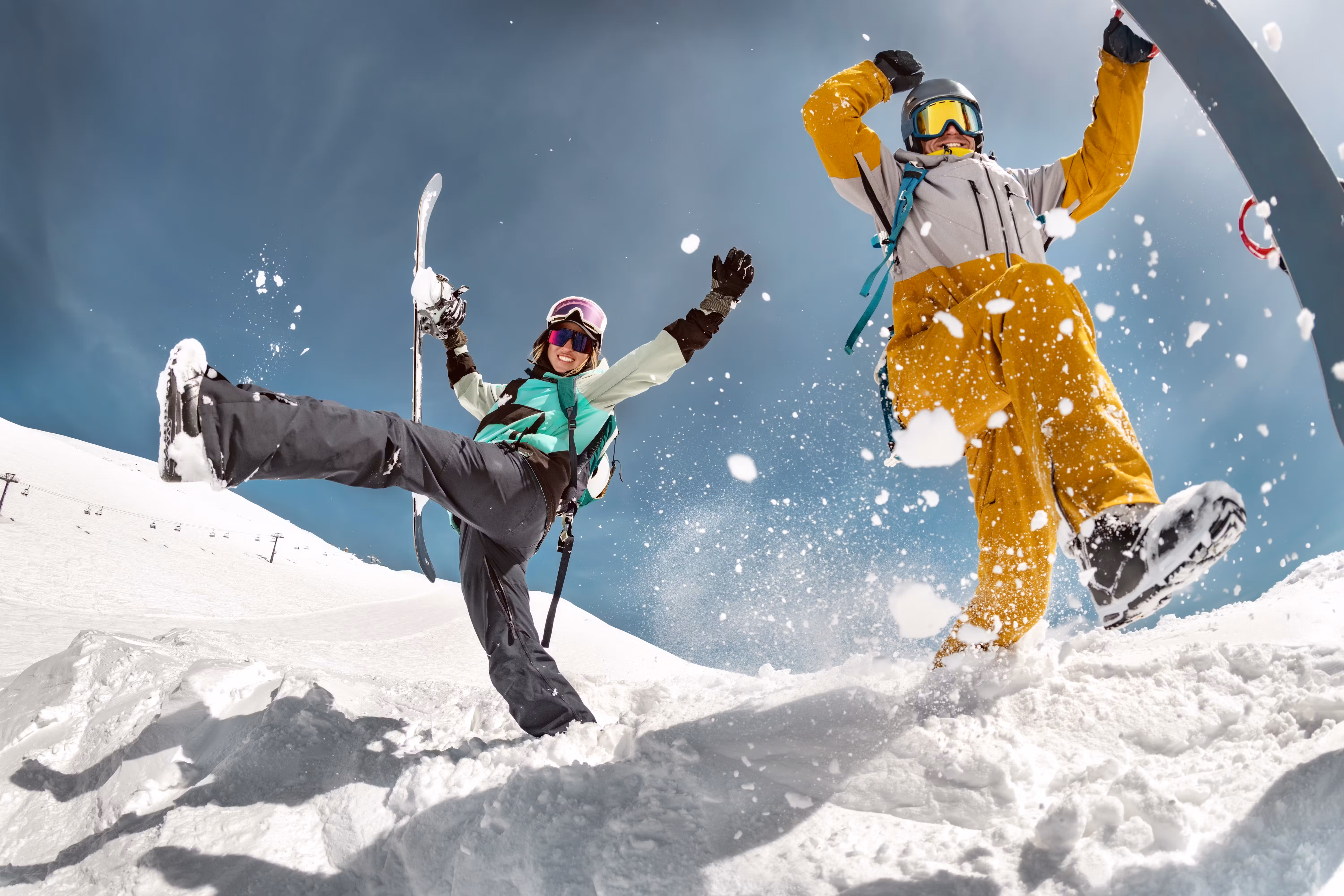 Snowboarding