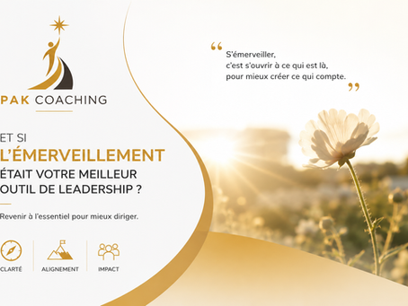 Et si l'émerveillement était votre meilleur outil de leadership ?