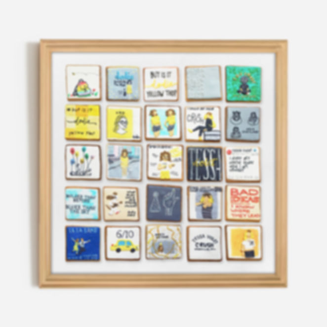 dodie + tessa violet + orla gartland cookies PRINT!