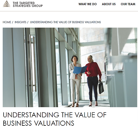 Understanding the value of business valuations – The Targeted Strategies Group.png