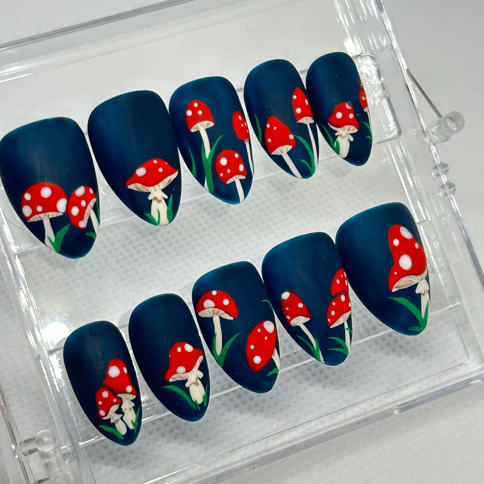 Thumbnail: Red Mushrooms