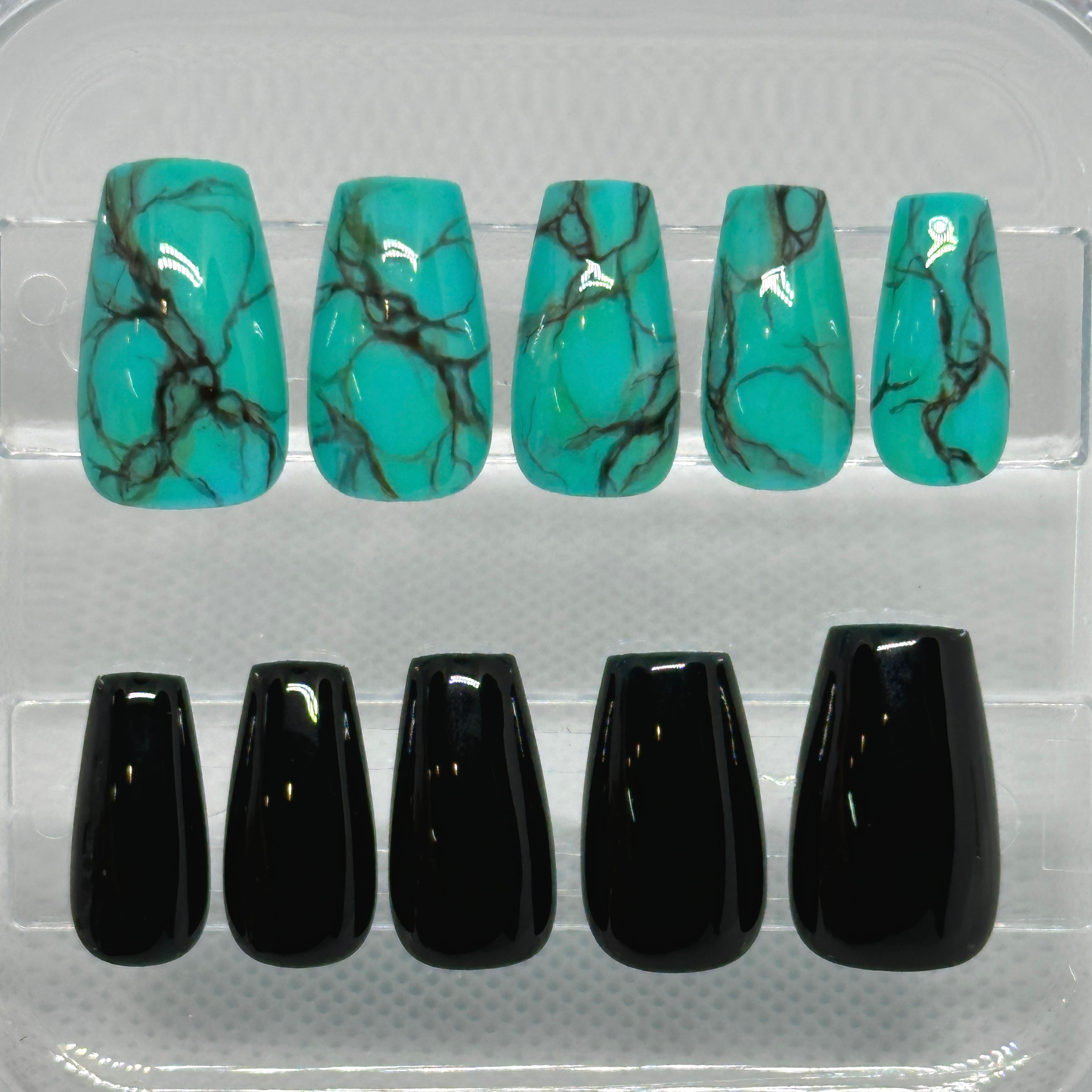 Turquoise Black
