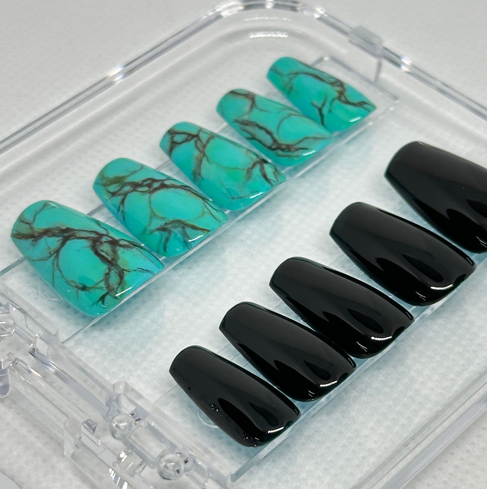 Thumbnail: Turquoise Black