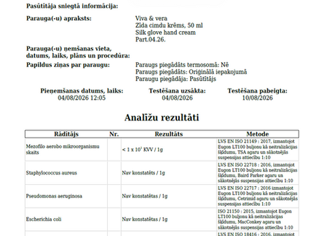 Tīra drošība trauciņā: kas paslēpts "Zīda cimdu" krēma testēšanas pārskatā?