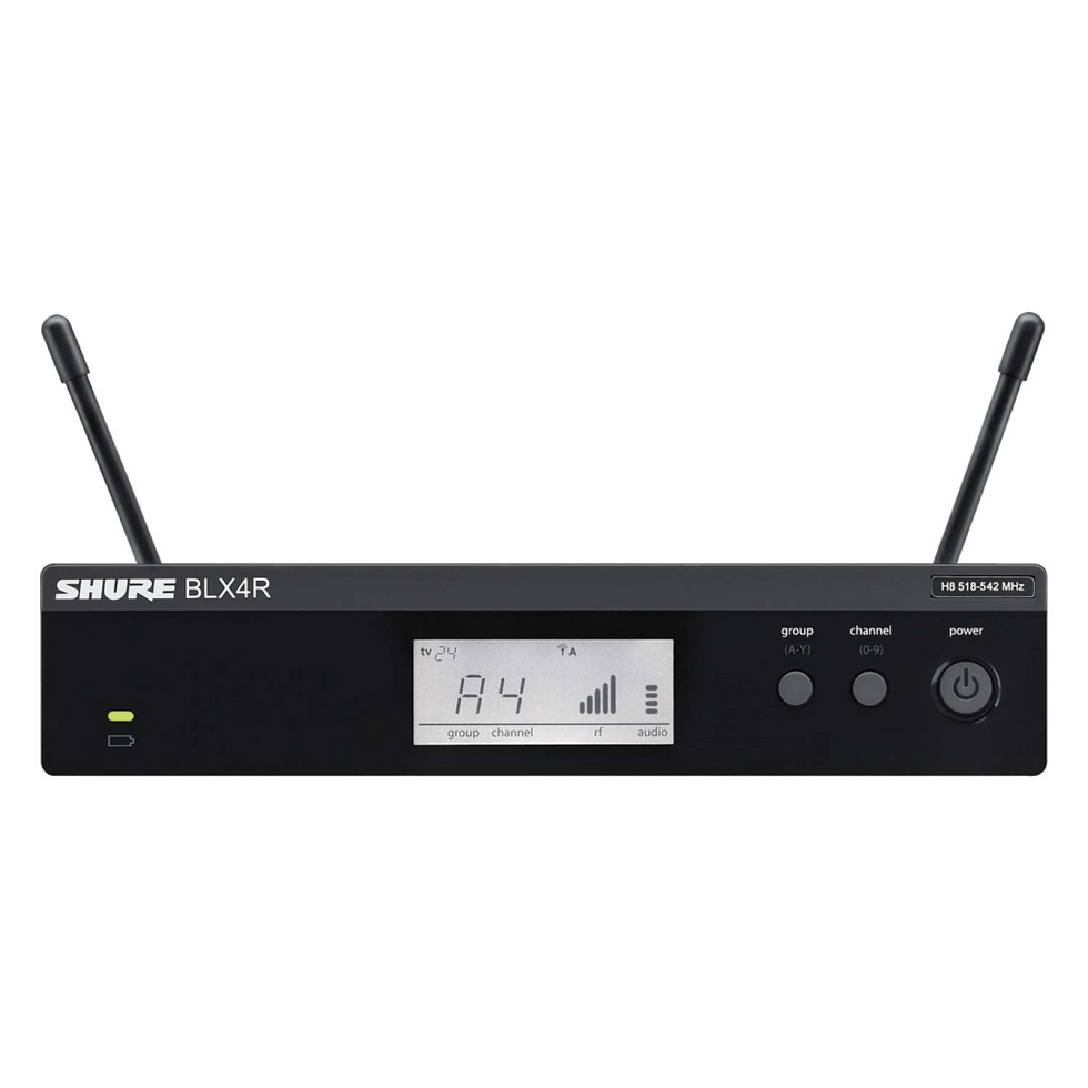 Thumbnail: Shure BLX24R/SM58 Wireless 1/2R Handheld System (K14: 614-638MHz)