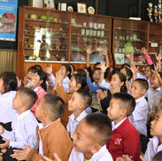 出張ピエロを見た子どもたちの様子