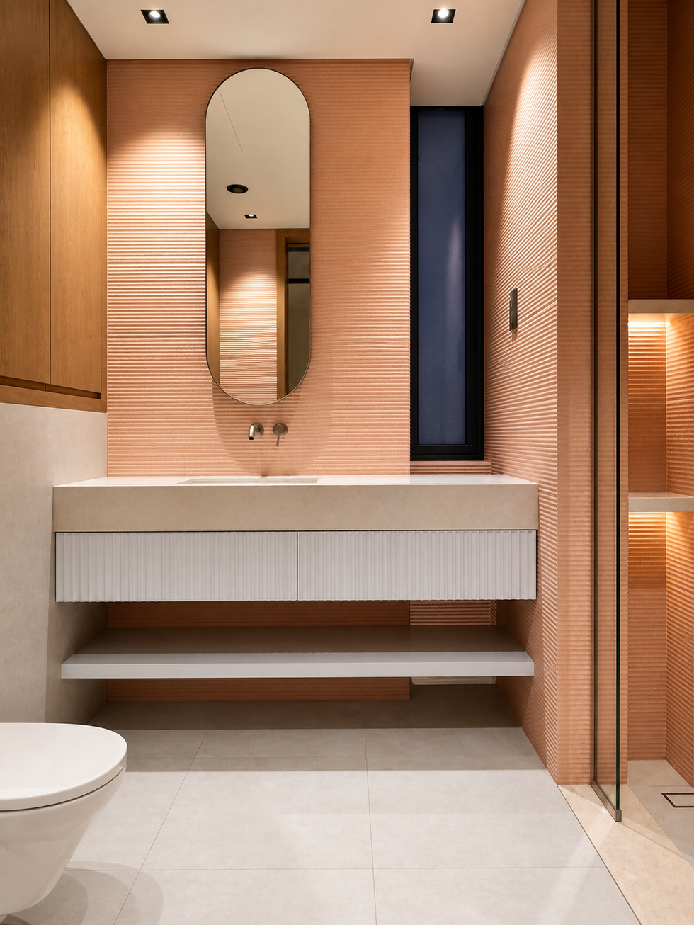 Vanity with Mirror