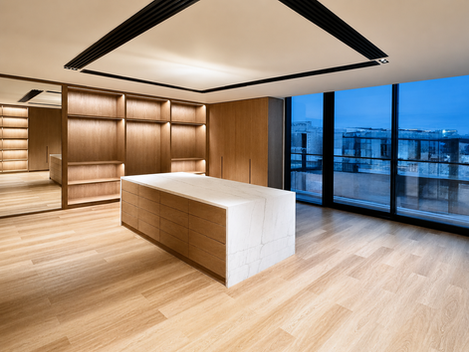 Walk-in Closet with Island