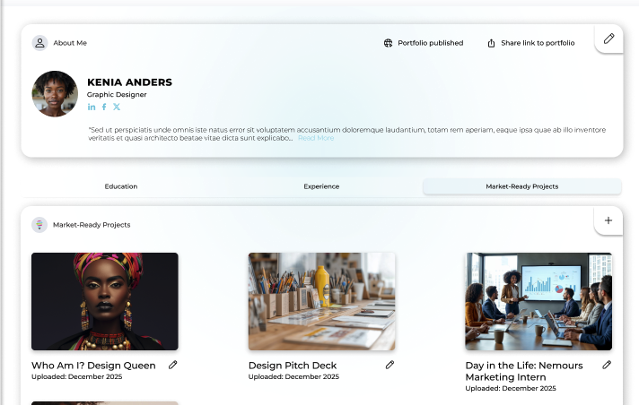 Portfolio and Projects