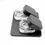 Thumbnail: 60 Pack | 7ml Square Jar w/Dual Compartments (3.5ml Each Compartment) - BlackLid