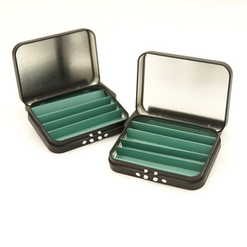 TwoButton CR Style PreRoll Tin Boxes Wholesale (100 Pack) Cannaaroma