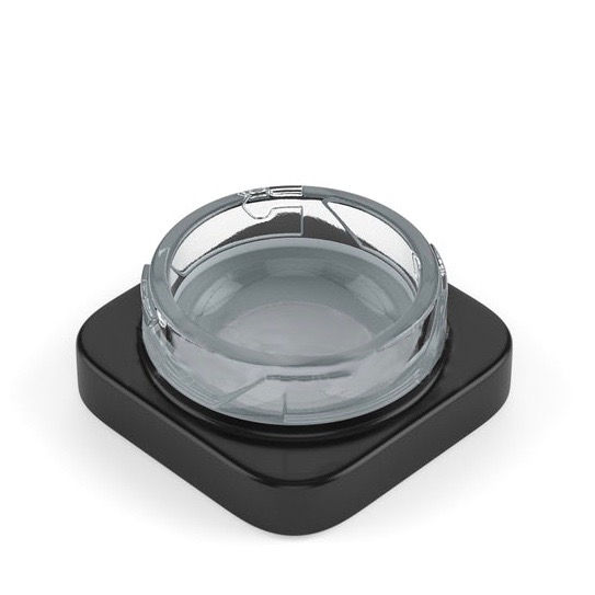 Thumbnail: Child Proof 9ml Cube Jar Glass Containers (60 Pack) - Square Jars (All Black)