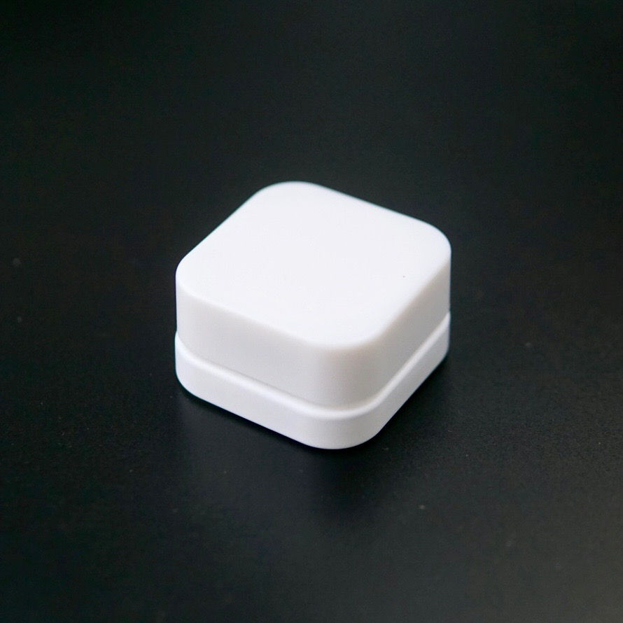 Thumbnail: Child Proof 9ml Cube Jar Glass Containers (60 Pack) - Square Jars (All White)