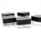 Thumbnail: Child Proof 9ml Cube Jar Glass Containers (60 Pack) - Square Jars (Black Lid)