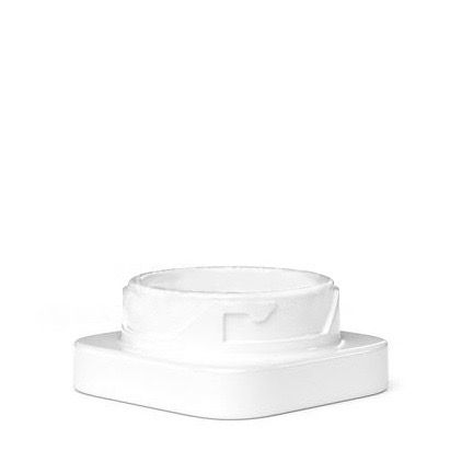 Thumbnail: Child Proof 9ml Cube Jar Glass Containers (60 Pack) - Square Jars (All White)
