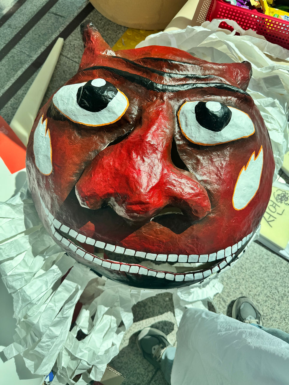 안형국 안무가가 쓸 사자탈 _ 명필형님 MADE