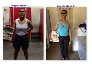 Angela's 6 weeks Transformation
