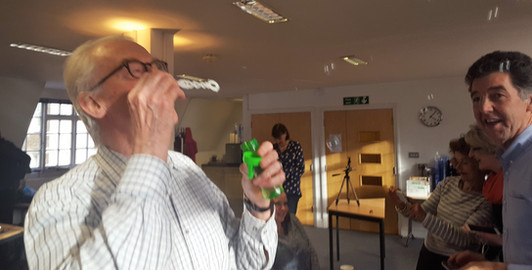 British Male Voice Over Actor at an event