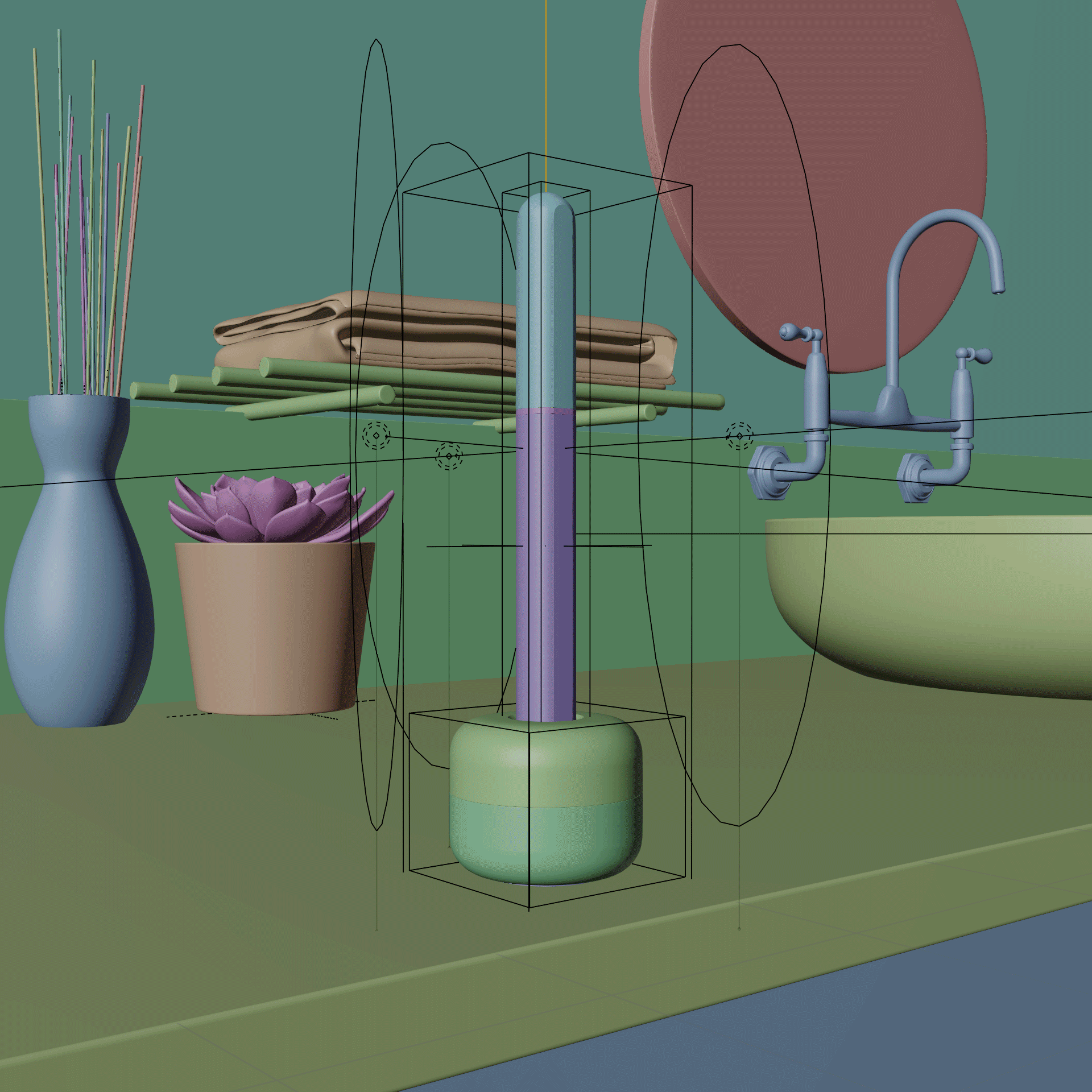 Smart Earwax Cleaner - CG Visualisation GIF