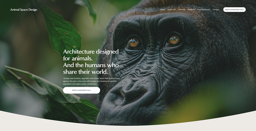 Animal space architecture