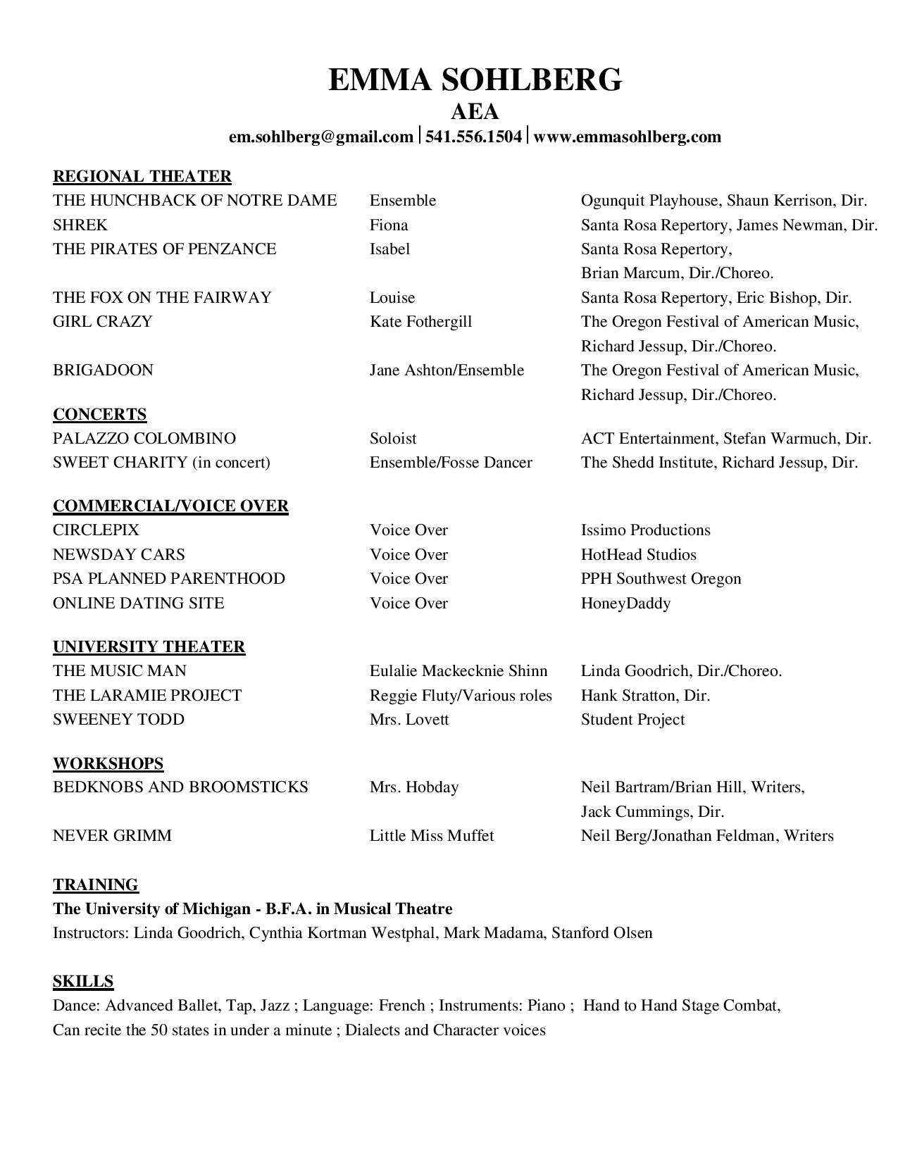 lecturer resume sample