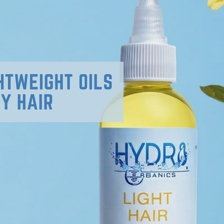 Lightweight Oils for Curly Hair