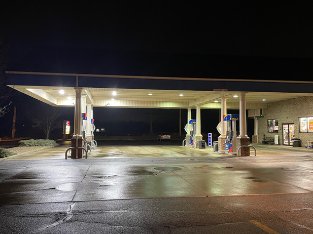 Gas Station Lighting