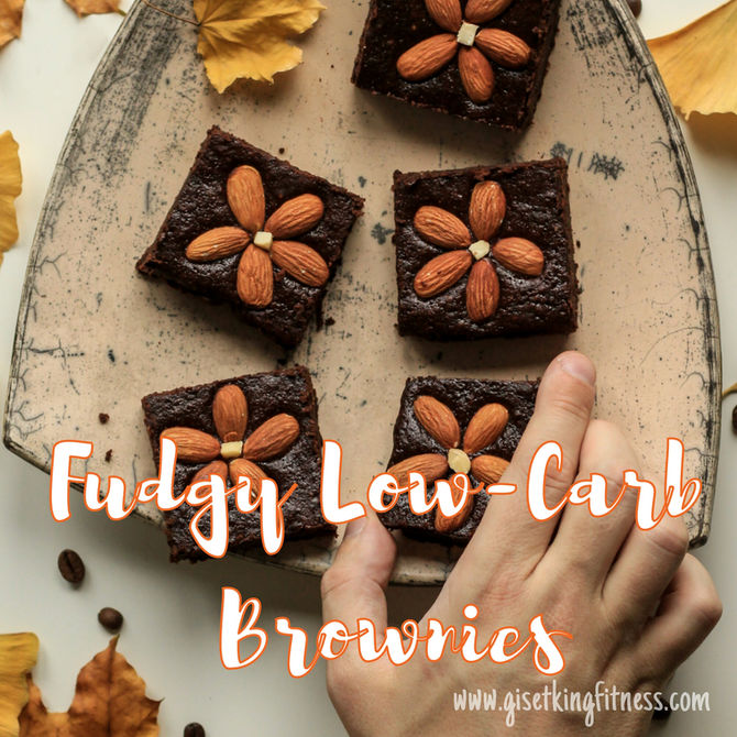 Chocolate Brownie ( low-carb/vegetarian)