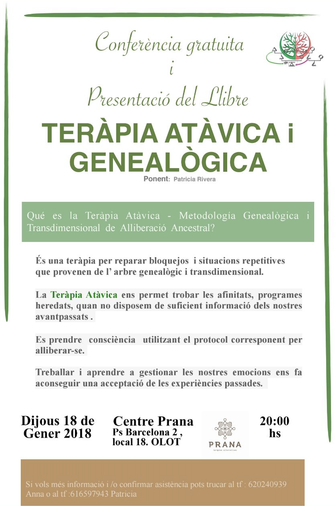 Teràpia Atàvica i Genealògica