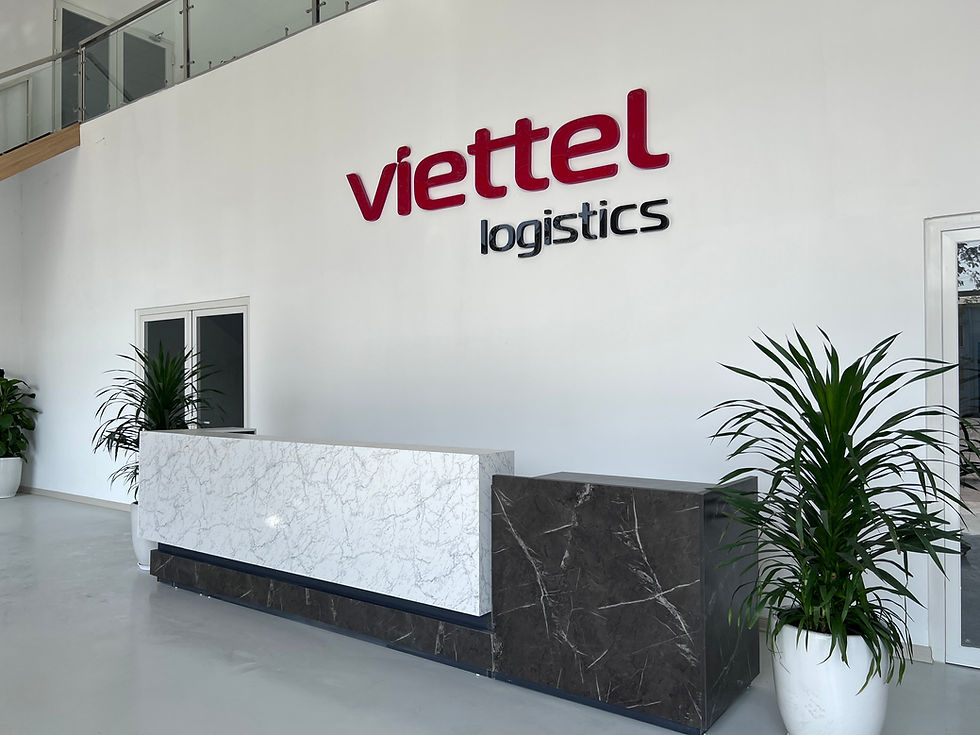 Thi công văn phòng công ty Viettel Logistic