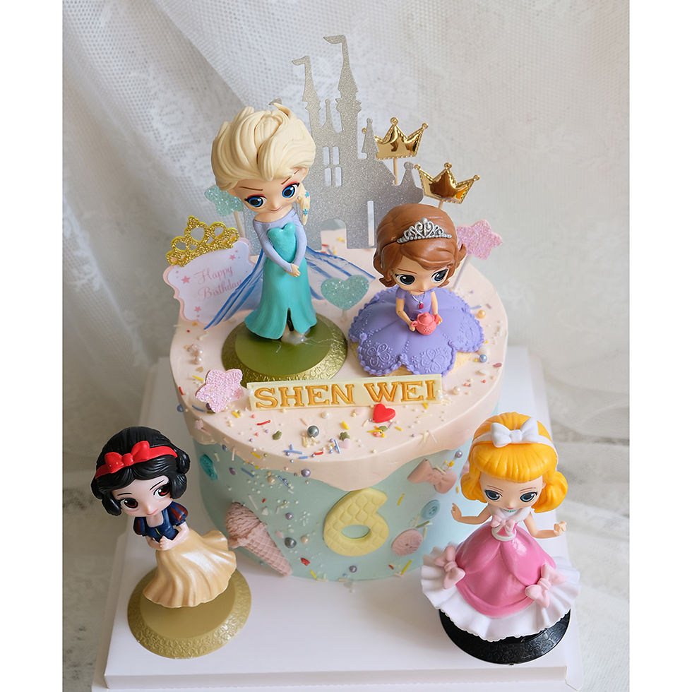 縮圖：Girl-114 Princess mermaid snow white 公主