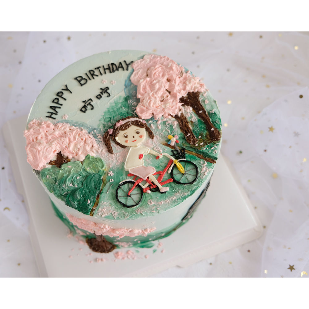 BArt-310 Girl in sakura 来图定制樱花