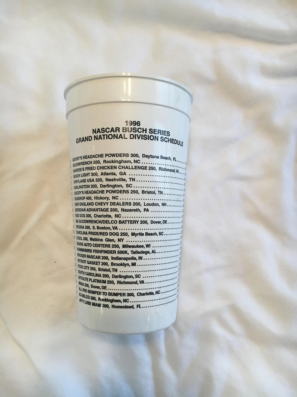 Thumbnail: 1996 Chad Little NASCAR Busch Series Cup