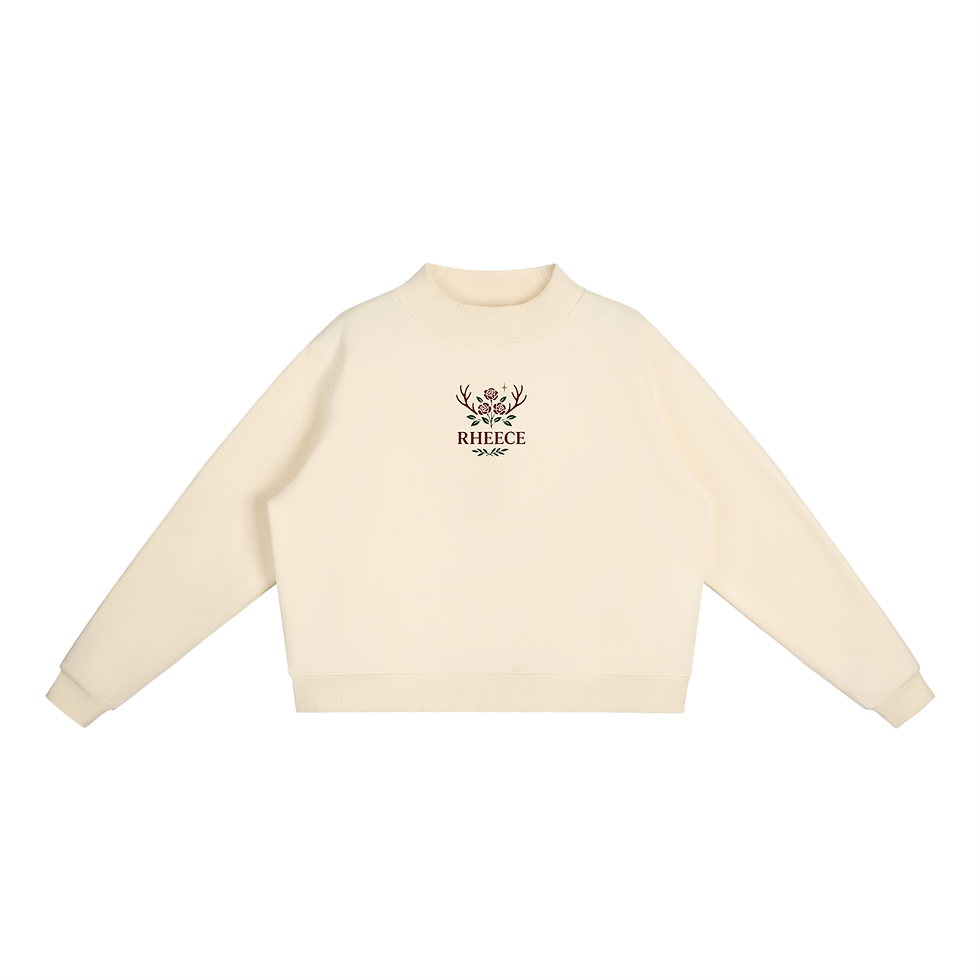Thumbnail: Rheece Botanical Antler Crest Fleece – Hand Illustrated