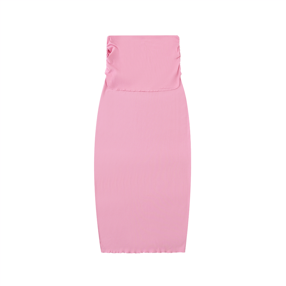 Thumbnail: Ethereal Drift Hip-Hugging Slim Maxi