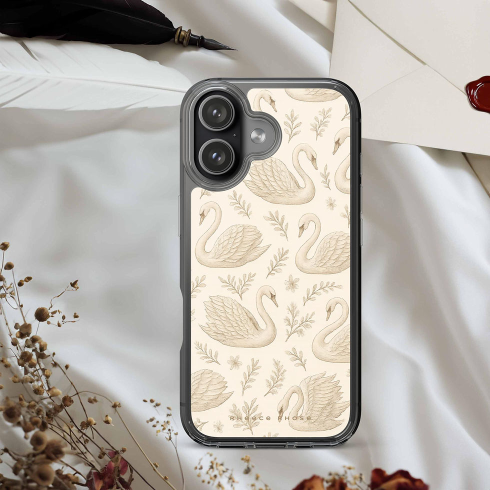 Thumbnail: The Swan Toile Edition Clear Case for iPhone®