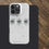 Thumbnail: Tired Grey Eye-Patterned Snap Case for iPhone®
