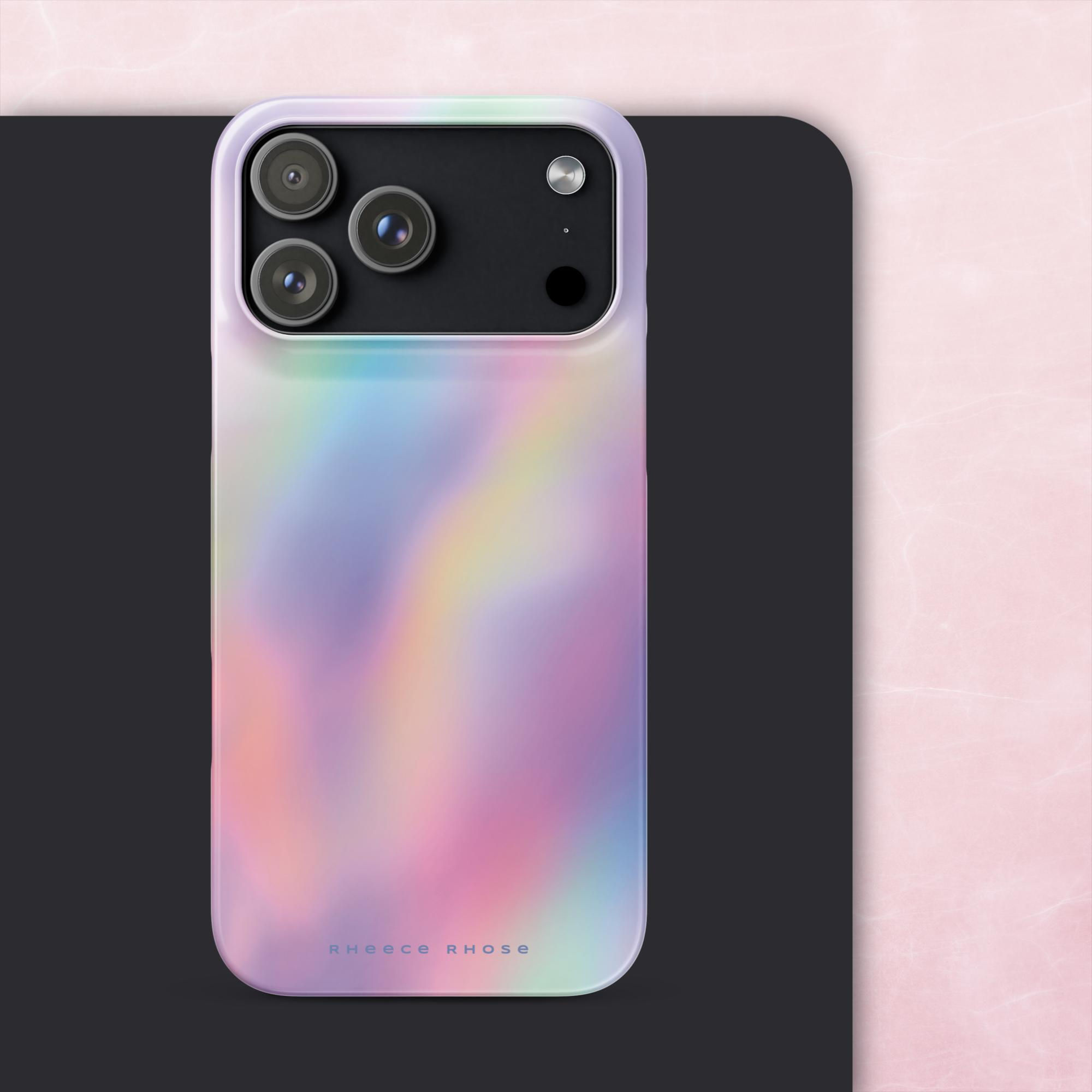 Pearlescent Pink Effect Snap Case for iPhone®