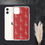 Thumbnail: Eternal Nishikigoi: Whispers of Koi Clear Case for iPhone® – Imperial Red