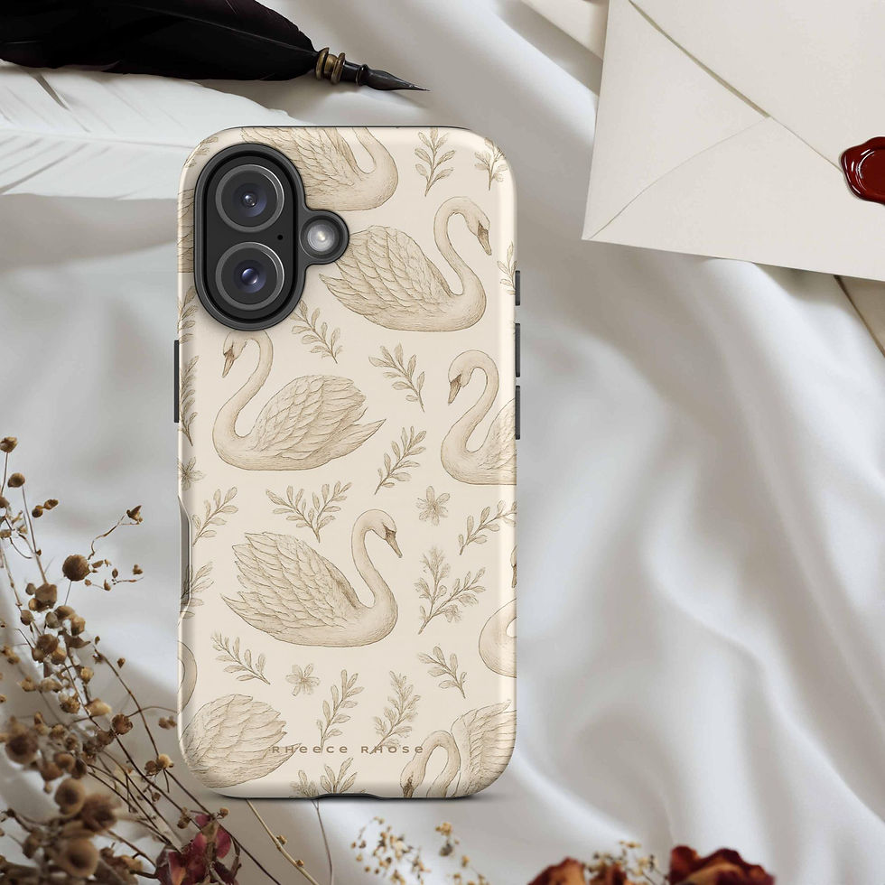Thumbnail: The Swan Toile Edition Tough Case for iPhone®