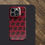 Thumbnail: Dark Red Rose-Patterned Snap Case for iPhone®