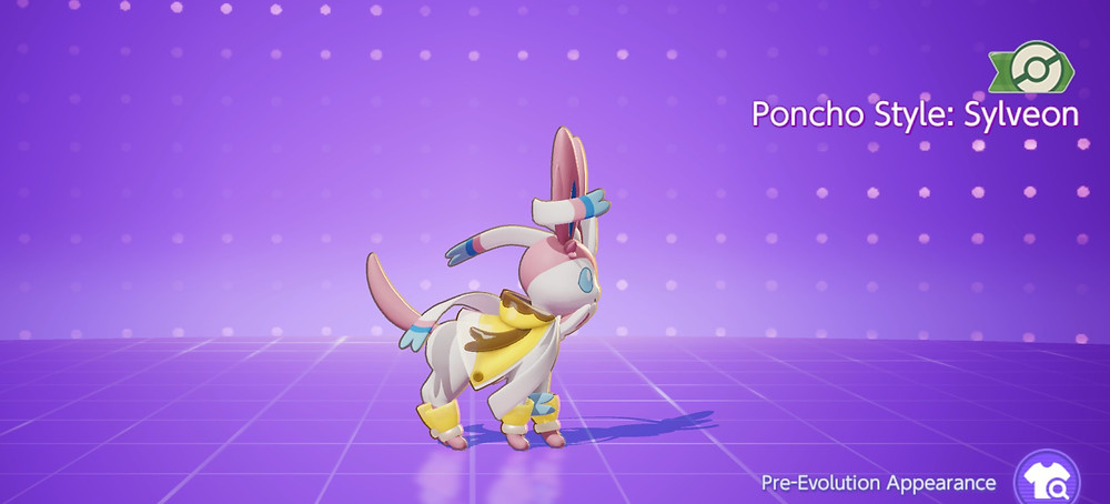 pokemon unite poncho style sylveon