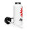 Thumbnail: Stainless steel water bottle with a straw lid
