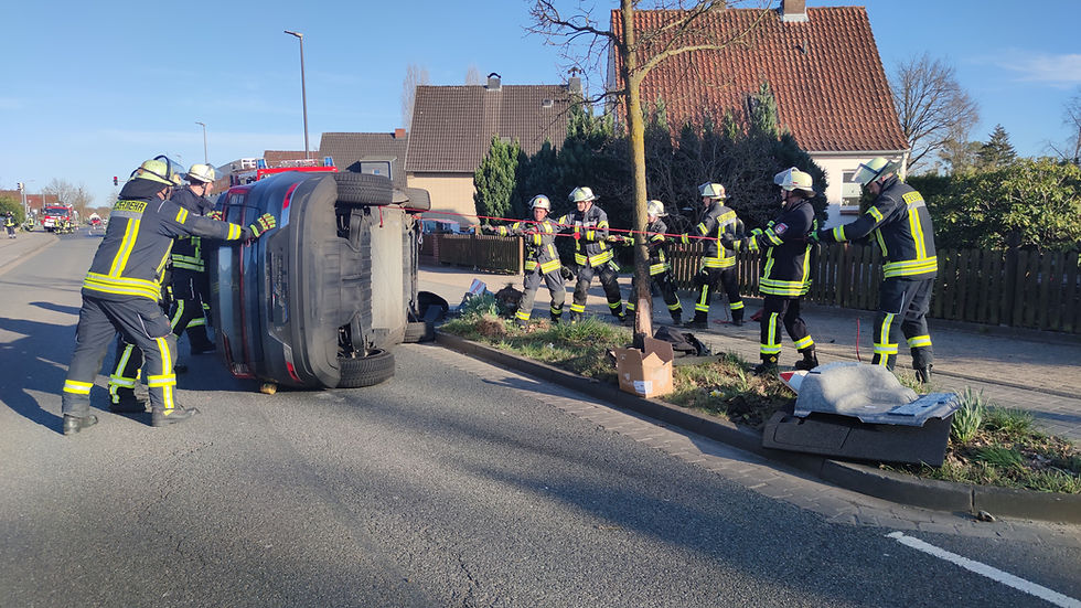 Einsatzstelle (Foto: Feuerwehr Celle)