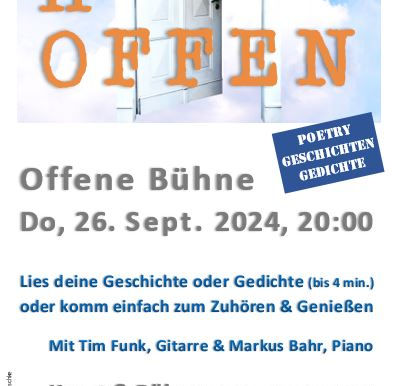 Autorenkreis Celle lädt zur Offenen Bühne ein