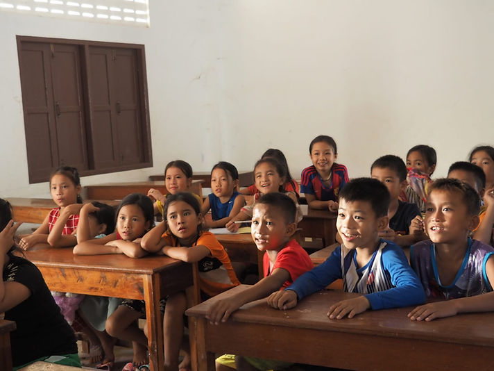 classrom of NK SEEDS English School, children learning english